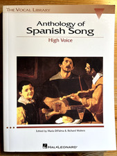 Vocal Library: Anthology of Spanish Song for High Voice