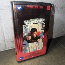 Superman: The Movie 1983 Large Clamshell BETA / Betamax Christopher Reeve