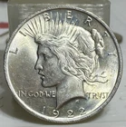 1922 PEACE SILVER DOLLAR - BRILLIANT UNCIRCULATED - Great Luster! - L👀K!