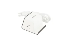 Desktop Power Socket, 2 AC, 3 USB, White