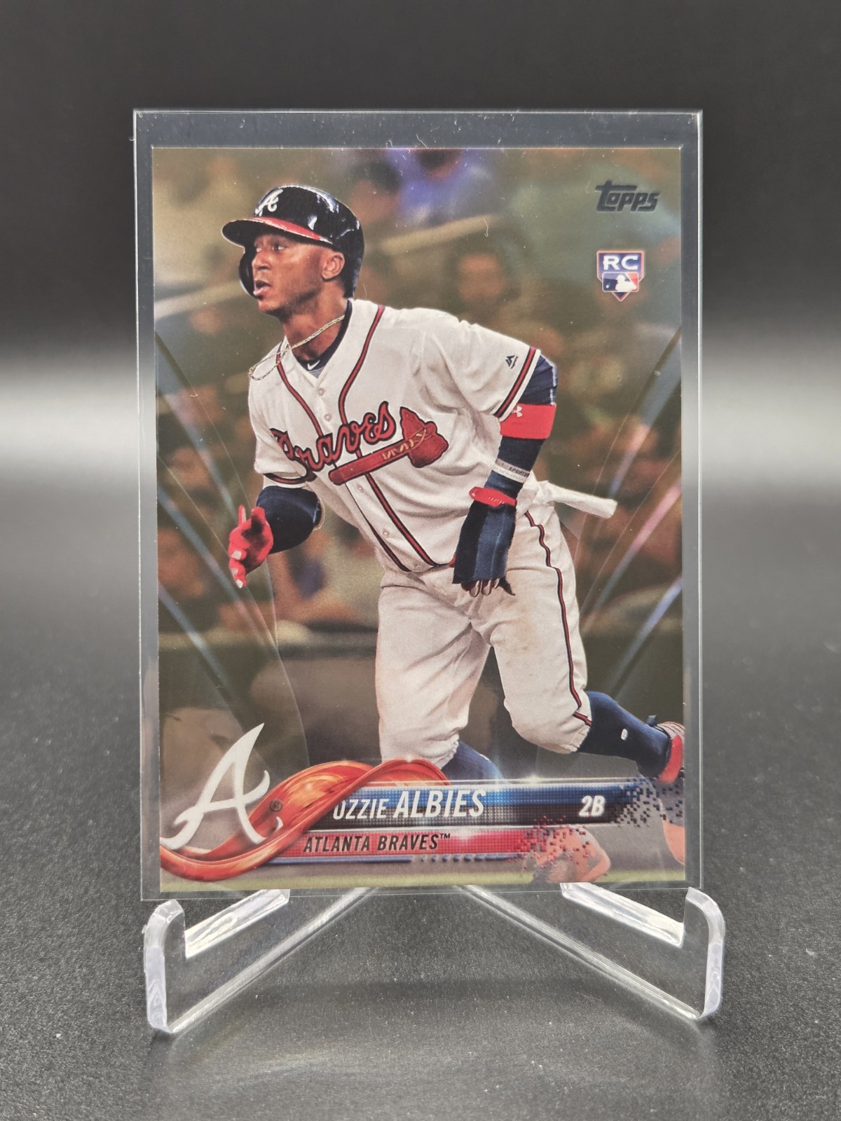 2018 Topps Ozzie Albies Gold Rookie RC /2018