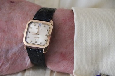 Vintage Enicar Manual Wristwatch 1978   Authentic Steel Case, 21-Jewel Moveme...