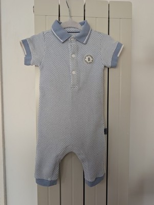 Karierter Polo Strampler von Ted Baker - 0-3 Monate