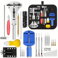 Watch Repair Kit Professional Watch Battery Replacement Tool Kit NEW