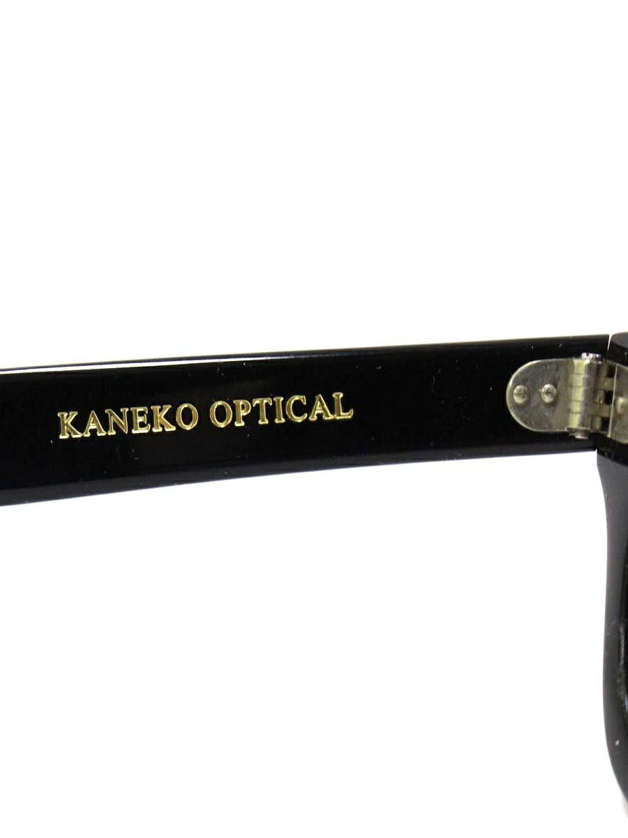Pre-Owned KANEKO-OPTICAL Kaneko Glasses Glasses Black FUTURA LABORATORIES View 5