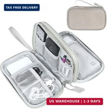 FYY Electronic Organizer, Travel Cable Organizer Bag Pouch Electronic Accessorie