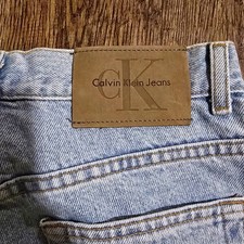 Calvin Klein Jeans Vintage 5-Pocket Women's Light Wash Straight Mom Jeans 10 W32