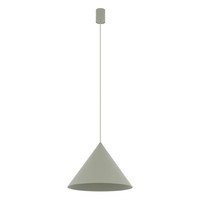 HäNgelampe Esstisch Metall Schirm Salbei GrüN GU10 Ø35 Cm Kegel Pendelleuchte