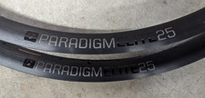 NEW Trek Bontrager Paradigm Elite 25 700c Racing Bike Rim Set 24 Hole Disc TLR