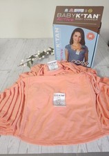 Baby K'tan Active Baby Carrier, Sling/Wrap, Coral/Pink MEDIUM