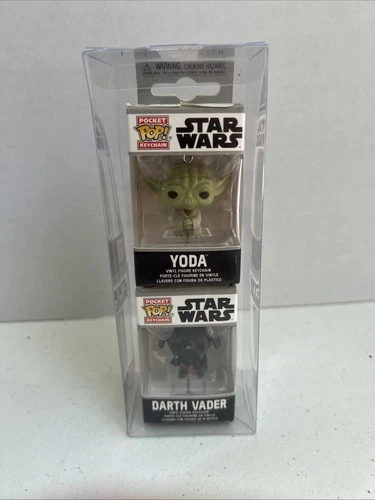Funko Pocket Pop! Star Wars Yoda & Darth Vader Figures Set