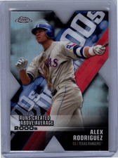 2020 Topps Chrome Decade of Dominance Die Cut #DOD-13 Alex Rodriguez NM+