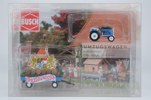 Vagón de mudanza Busch H0 49983-1 Oktoberfest Parade Floats | Zustand: Gebraucht