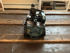 GI Joe  Cobra Snake Trax ATV with Scrap Iron  Rise of Cobra Complete No Box