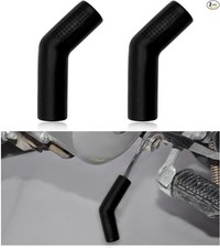 2 PCS Motorcycle Gear Shift Lever Shoe Protector, Motorbike Rubbe Color: Black