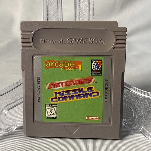 Arcade Classic No. 1: Asteroids/Missile Command (Nintendo Game Boy, 1995)
