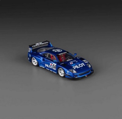 Top.Art LB-Works Ferrari F40 Pilot Blue Chrome Liberty Walk LBWK