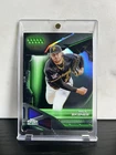 2026 Topps Chrome Black Paul Skenes Green Refractor /99 #35 Pirates 🔥