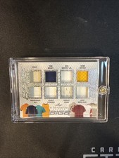 2025 Leaf Game-Used BIG 8 Pele,Brady, Griffey/Kobe/Ali/Federer/Howe/Nicklaus2/8