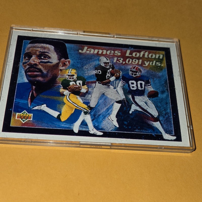 Upper Deck 1992 James Lofton Special Insert #SP3 NFL Football Trading Card