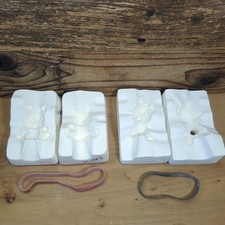 Mini Max Ping Pong Panda Bear Molds #15 #16 Air Capitol Ceramic