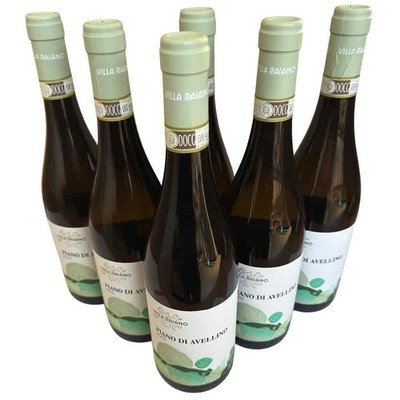 Villa Raiano, Fiano di Avellino DOCG 2024, 6 × 0,75L, Weißwein aus Italien