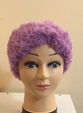 Fascia per capelli, paraorecchie fatta a mano, lilla