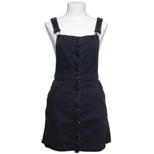 Divided by H&M, Latzrock, Größe: 36, Blau, Baumwolle, Einfarbig, Denim #4Fh