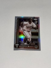 Minnesota Twins Brooks Lee 2025 Topps Update Chrome Baseball Sepia Refractor RC