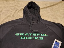 Oregon Ducks x Grateful Dead x Nike Grateful Ducks Hoodie Large NWT Rare