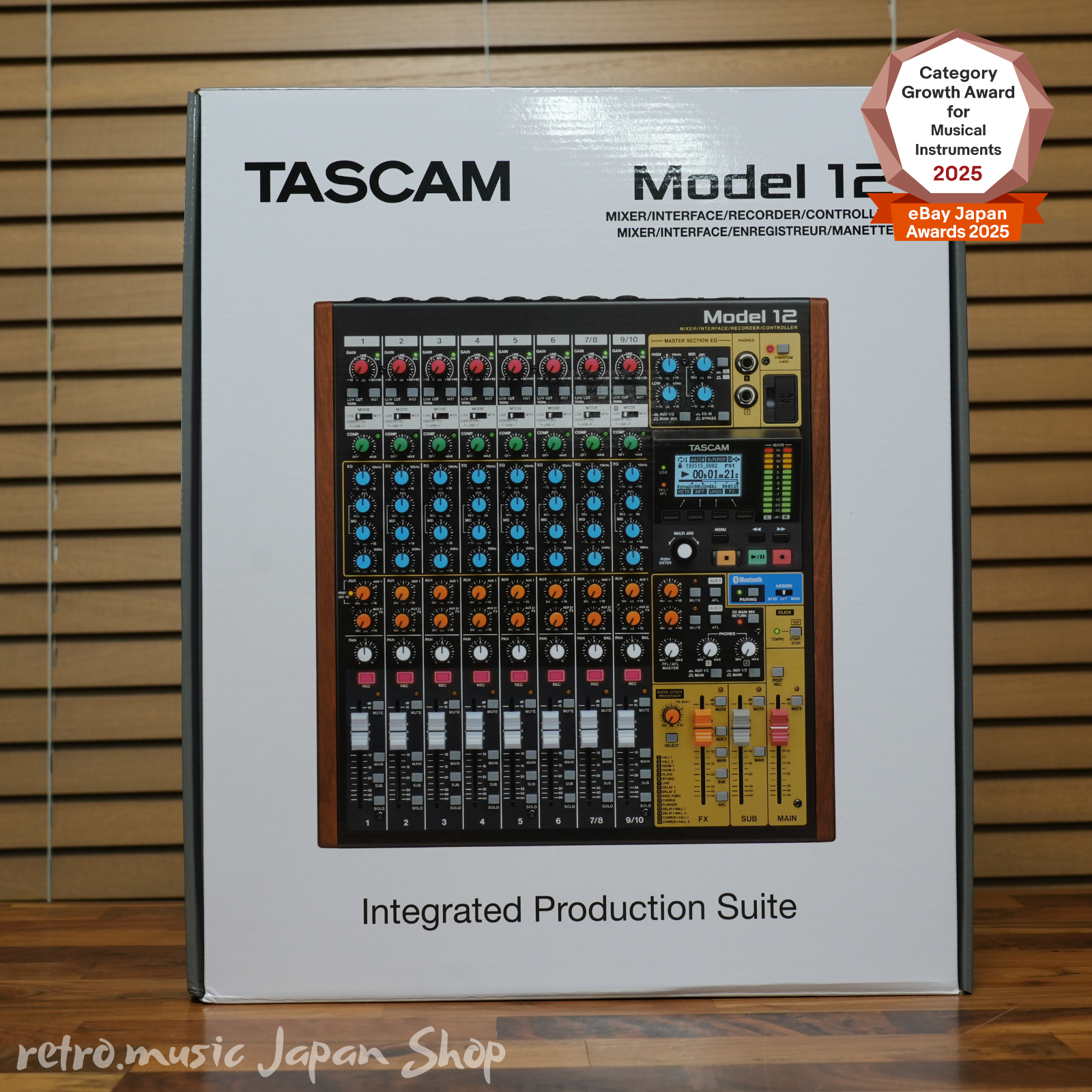 Tascam Console De Mixage Analogique 10 Voies Et Enregistreur 12 Canaux Sur Carte - Image 5