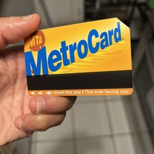 Metrocard Nyc Mta Metrocard (expired 2026) Discontinued Mint Condition 