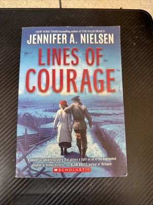 Lines of Courage By Jennifer A. Nielsen -Paperback **NEW**
