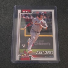 2026 Topps Series 1 Rookie Jimmy Crooks III St. Louis Cardinals #73