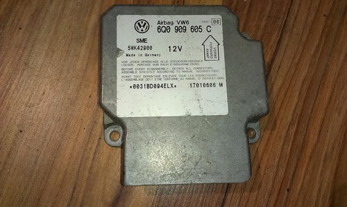 6q0909605c Steuergerät ECU Modul  steuergerät 5wk42900 Volkswag DE33685-29