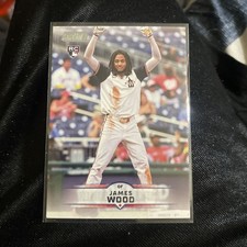 2025 Topps Stadium Club- James Wood Rookie Washington Nationals #175 (RC)