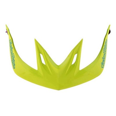 Troy Lee Designs A2 Helmvisier, Decoy, cyan/yellow 