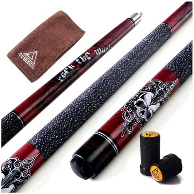 58'' Maple Pool Stick Set - Rockin Series
