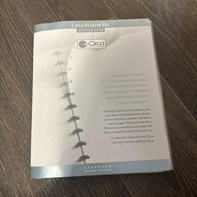 LEVENGER Circa Starter Kit / Sampling Kit - NEU versiegelt - Letter Size 
