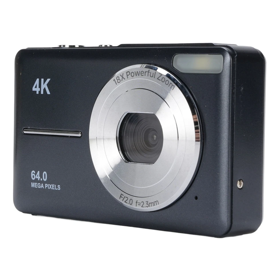 Compact Camera Anti Shake 4K Camera 8MP For Travel - Image 2 of 4