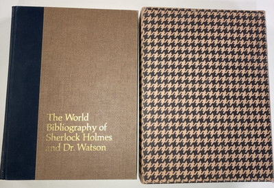 World Bibliography of Sherlock Holmes and Dr Watson HC with Sleeve DeWaal 1974
