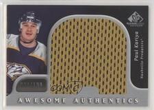 2005 SP Game Used Edition Awesome Authentics 67/100 Paul Kariya #AA-PK HOF 12fj