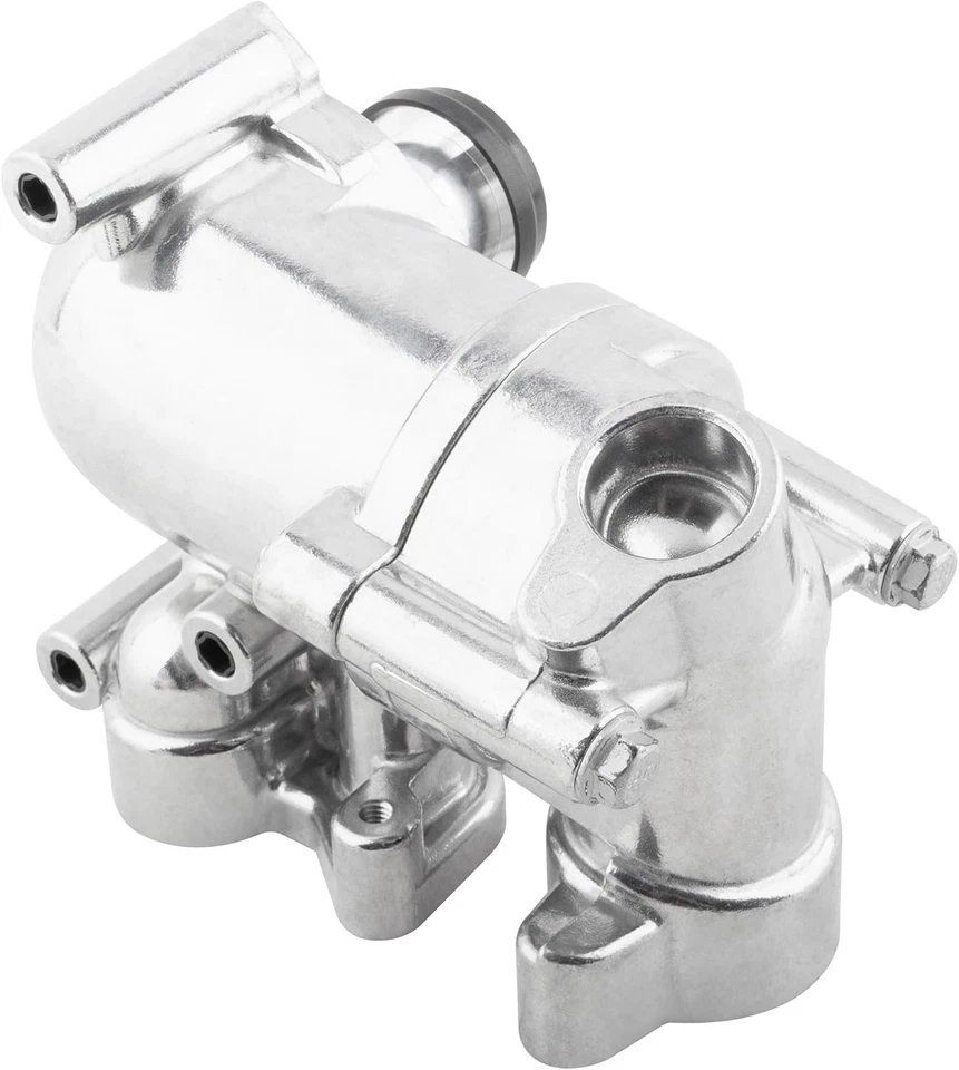 Carcasa termostato refrigerante motor 902-2078 para Chevrolet Camaro Cadillac ATS CTS Foto 3 de 4