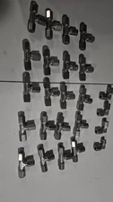 Lot of 20 SERTO 8mm Stainless Steel Compression Tee Fittings – NEW Open Box