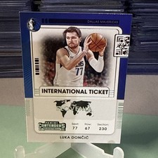2021-22 Panini Contenders - International Ticket Luka Dončić #9