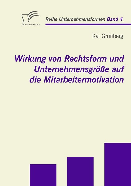 Wirkung Von Rechtsform Und UnternehmensgrößE Auf Die Mitarbeitermotivation Kai G-image
