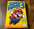 oval seal Super Mario Bros. 3 complete in box nintendo nes game