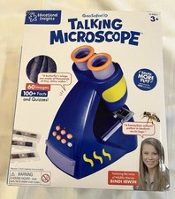 Educational Insights GeoSafari Jr. Talking Interactive Microscope Ages 3 