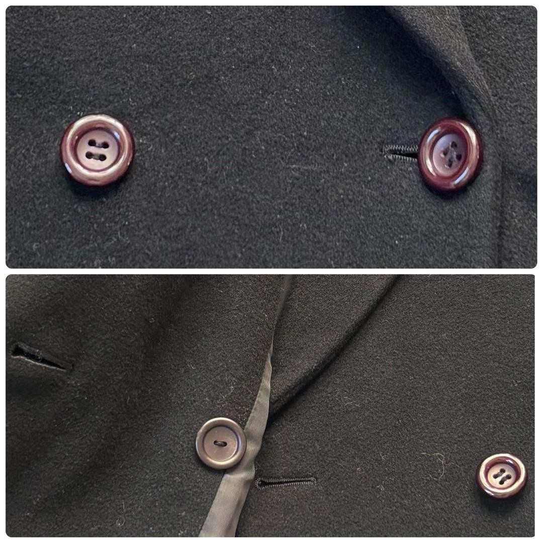 Burberry Chesterfield Coat With Lining Black Cashmere Blend Size L For Women thumbnail 11