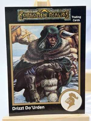 1991 AD&D Forgotten Realms #253 Drizzt Do'Urden - RARE GOLD BORDER - Pack Fresh